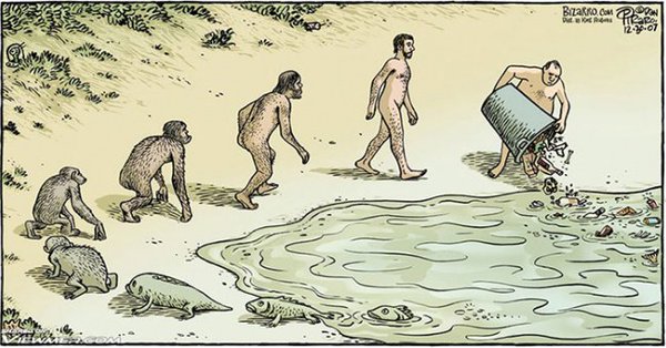 Modern Evolution - Lions led by Donkeys